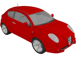 Alfa Romeo Mito 3D Model