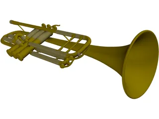 Trumpet 3D Model