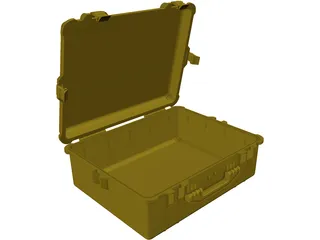 Pelican Case Model 1600 3D Model