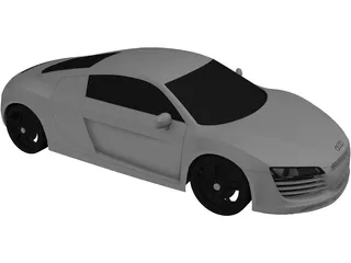 Audi R8 3D Model