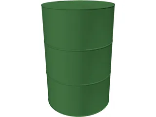 Barrel 3D Model