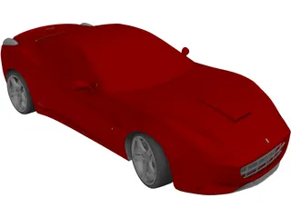 Ferrari California (2009) 3D Model