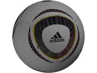 Soccer Ball Adidas Jabulani Official FIFA World Cup 2010 3D Model