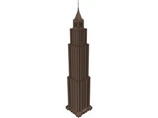 Empire State Building 3D Model