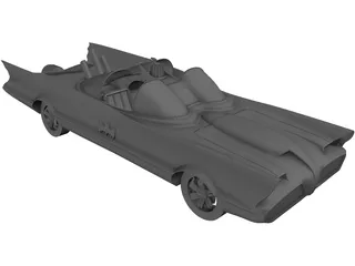 Batmobile (Circa 1966) 3D Model