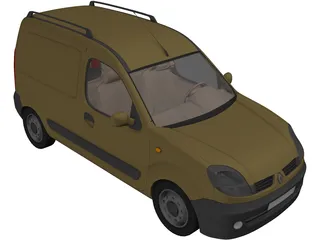 Renault Kangoo II 3D Model