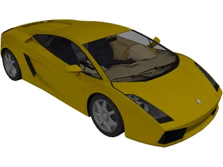 Lamborghini Gallardo 3D Model