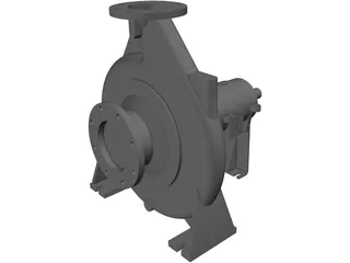 Water Pump 3D Model