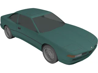 BMW 850i 3D Model