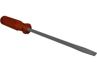 Screwdriver 3D Model