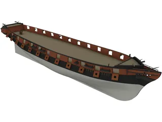 La Creole Hull 3D Model
