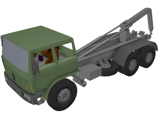Renault VTL Truck 3D Model