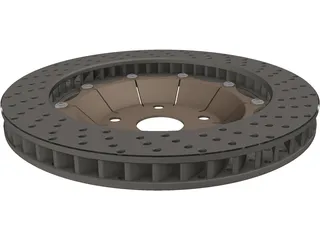 Brake Disc 350 mm 3D Model