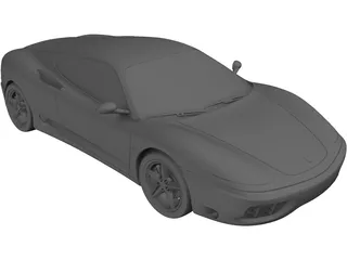 Ferrari 360 Modena 3D Model