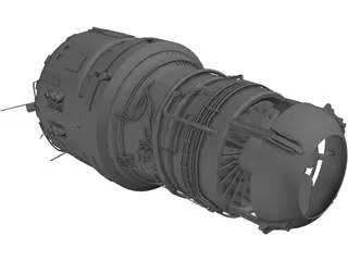 FZ Engine 3D Model