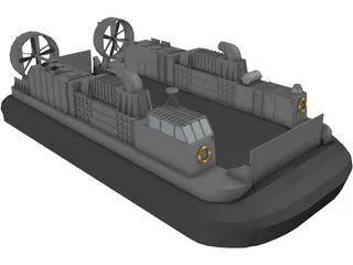 Landing Craft Air Cushion (LCAC) 3D Model