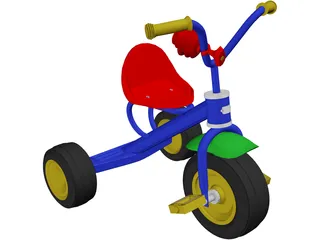 Tricycle 3D Model