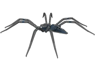 Mechanical Spider Robot 3D Model