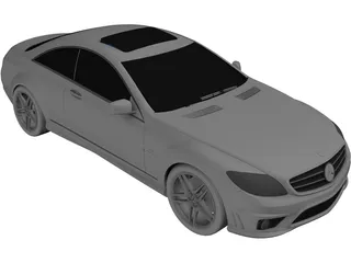 Mercedes-Benz CL65 AMG 3D Model