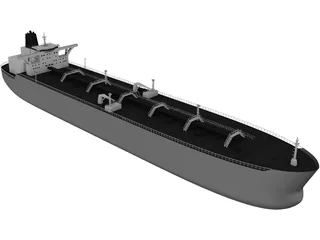 Sirius Star Tanker 3D Model