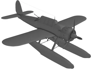 Arado Ar 196 3D Model