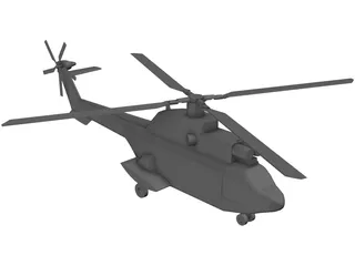 Eurocopter AS-332 Super Puma 3D Model