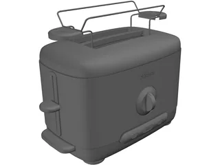 Philips Toaster 3D Model