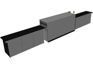 Solarpanel Laminator 3D Model