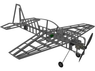 RC Yak 54 3D Model