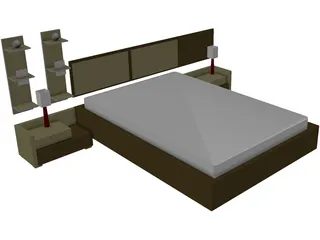 Bed 3D Model