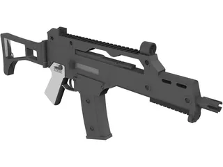 Heckler&Koch G36C 3D Model