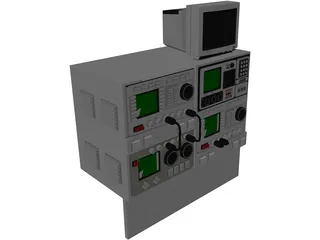 Electronics Equipment 3D Model