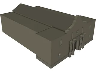 Alamo 3D Model