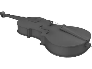 Cello 3D Model