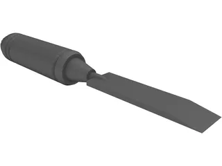 Chisel Tool 3D Model