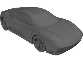 Ferrari 360 Modena (1999) 3D Model