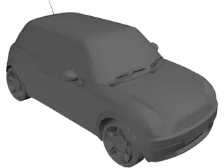 Mini Cooper (2000) 3D Model