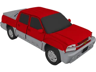 Chevrolet Avalanche (2002) 3D Model