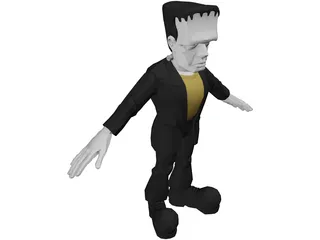 Frankenstein 3D Model