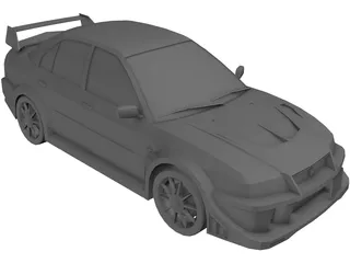 Mitsubishi Lancer/Carisma Evo VI (1999) 3D Model