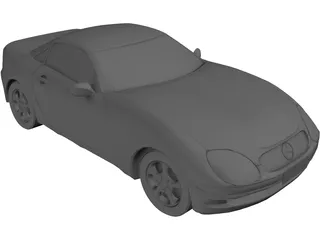 Mercedes-Benz SLK (1996) 3D Model