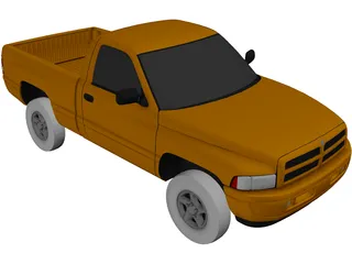 Dodge Ram (1997) 3D Model