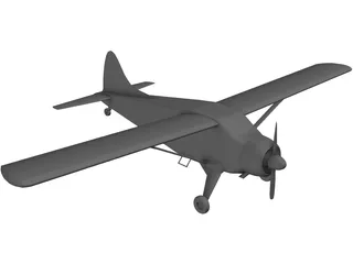 de Havilland Canada DHC-2 Beaver 3D Model