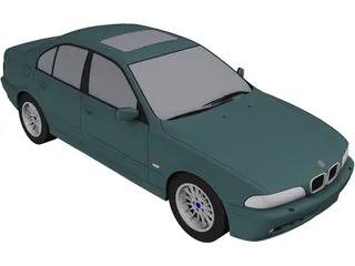 BMW 540i (2001) 3D Model