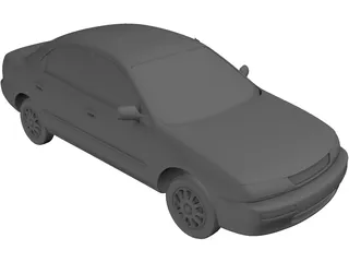 Mazda Protege (1995) 3D Model