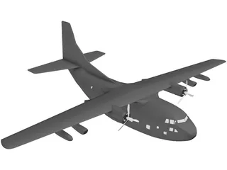 C-123 Provider 3D Model