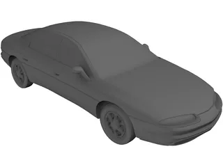 Oldsmobile Aurora (1995) 3D Model