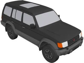 Mitsubishi Montero (1995) 3D Model