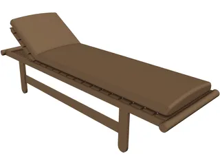 Chaise Longue 3D Model