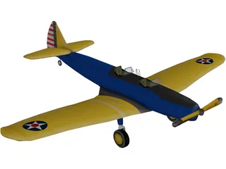 Ryan PT-19 Cornell 3D Model